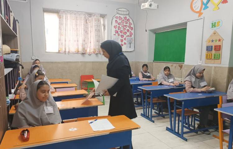 آزمون های هماهنگ پایه ششم 12