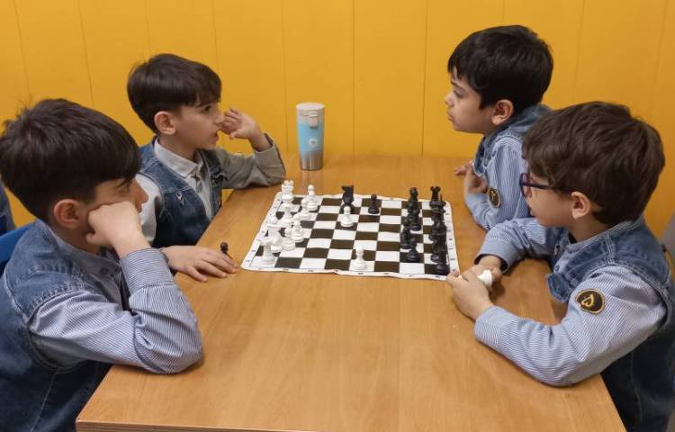 آزمون پایان کلاس شطرنج 1