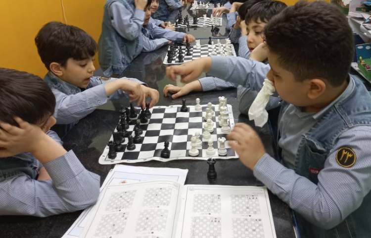 آزمون پایان کلاس شطرنج 5