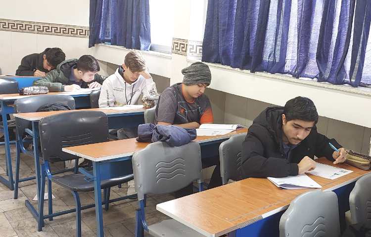 آزمون پرتاب پایه نهم 3