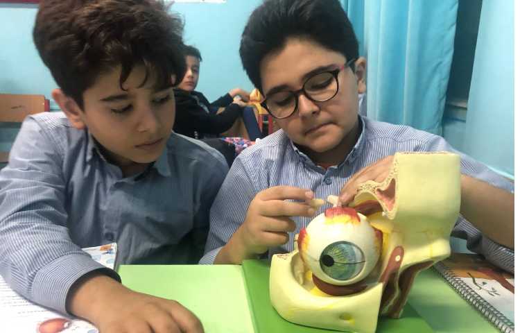 آشنایی با اجزای چشم و گوش درس علوم 3