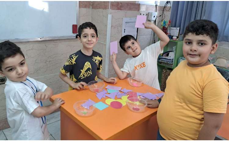 آشنایی با اشکال هندسی با بازی 6