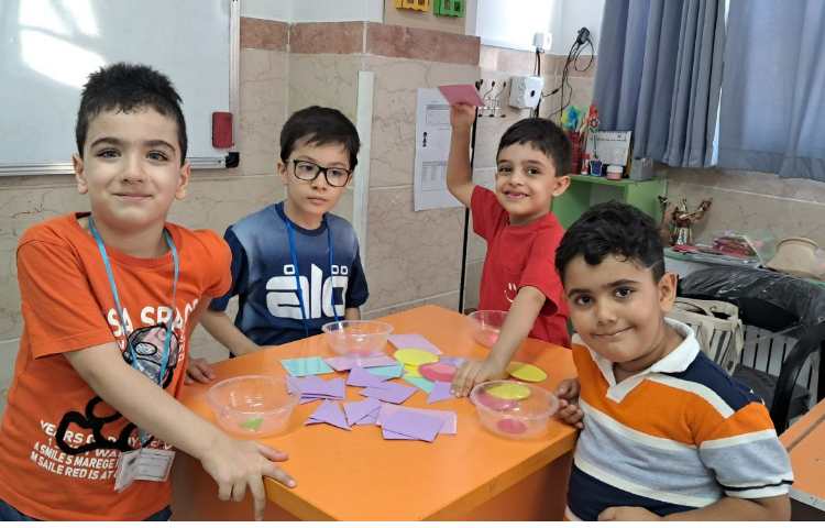 آشنایی با اشکال هندسی با بازی 7