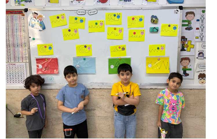 آشنایی با انواع خطوط و انجام کاربرگ 4