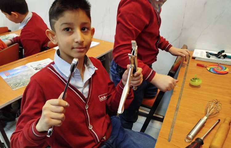 آشنایی با اهرم و گوه و چرخ و محور 3