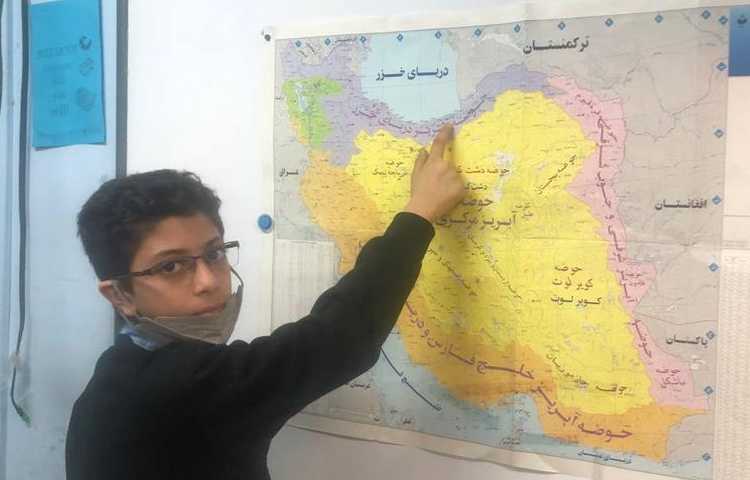 آشنایی با دریاهای ایران درس مطالعات اجتماعی 5