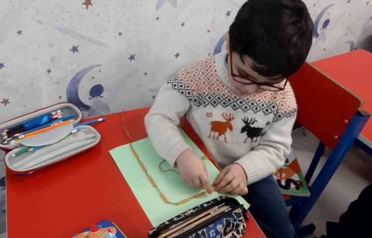 آشنایی با شکل حروف به همراه تقویت مهارت دست ورزی 1