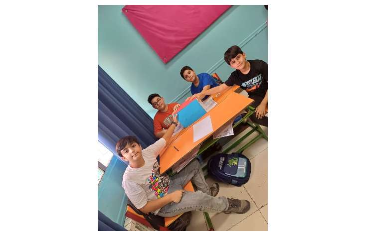 آشنایی با عدد نویسی با تاس و مهره 3