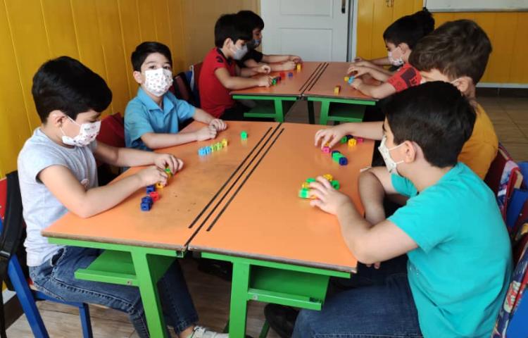 :آشنایی با مفهوم تفریق(با چینه،چوب خط،درب بطری)،کلاس فضانوردان 5