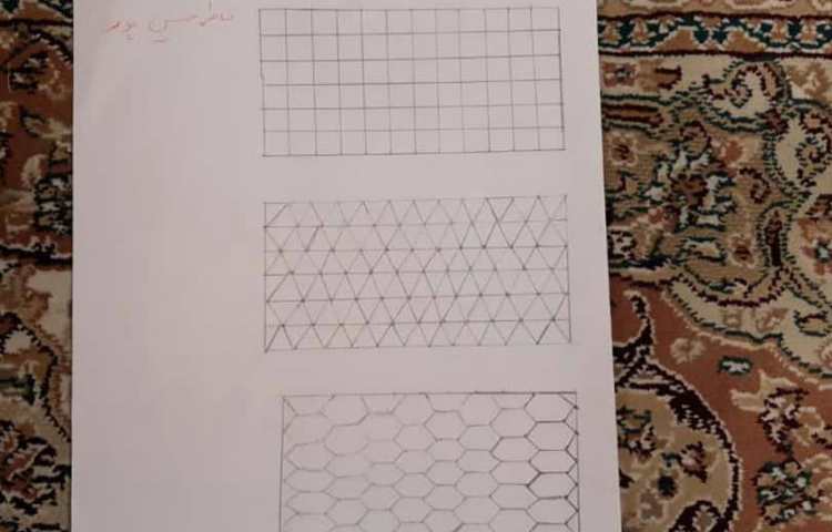 آشنایی با واحد اندازه گیری مساحت با استفاده از دست ورزی 4