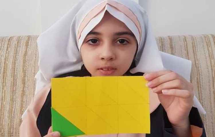 آشنایی با واحد اندازه گیری مساحت با استفاده از دست ورزی 5