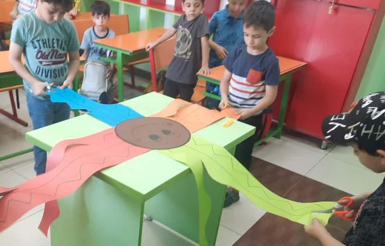 آشنایی با وسایل شخصی و کار با قیچی 2