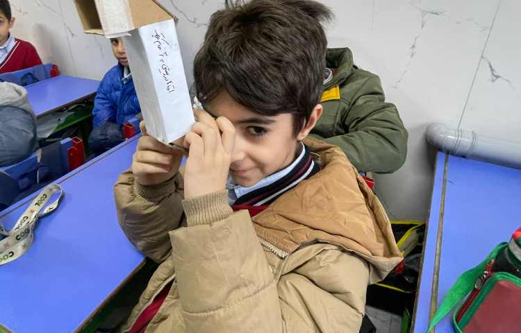 آشنایی با پریسکوپ و‌زیبابین،علوم 5