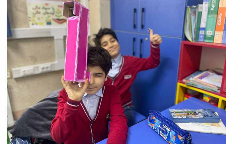 آشنایی با پریسکوپ و‌زیبابین،علوم 8