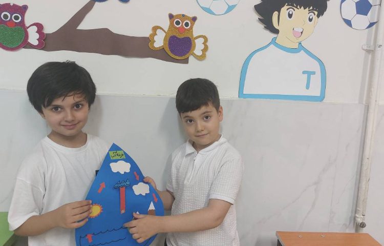 آشنایی دانش آموزان با چرخه ی آب