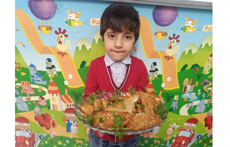 آشپزی (درست کردن سمبوسه) 7