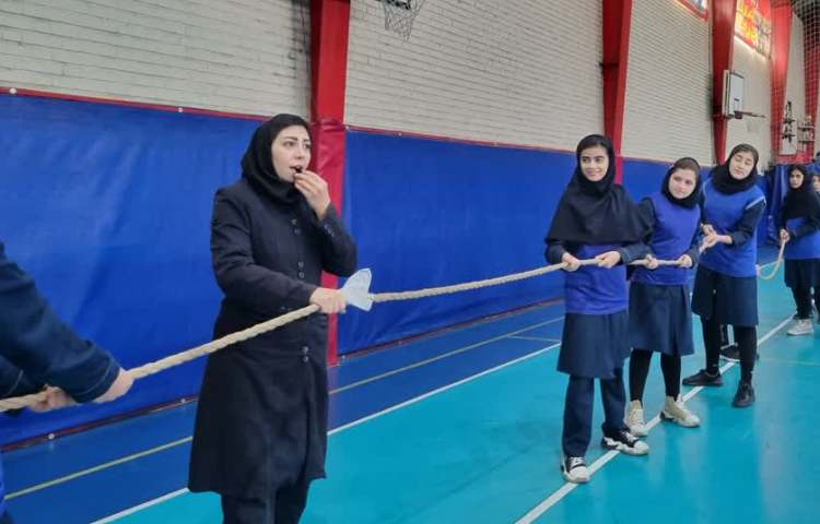 آغاز المپیاد مسابقات ورزشی درون مدرسه ای 6
