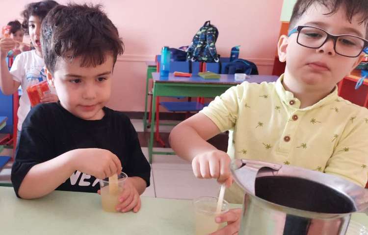 آماده سازی بستنی یخی 4