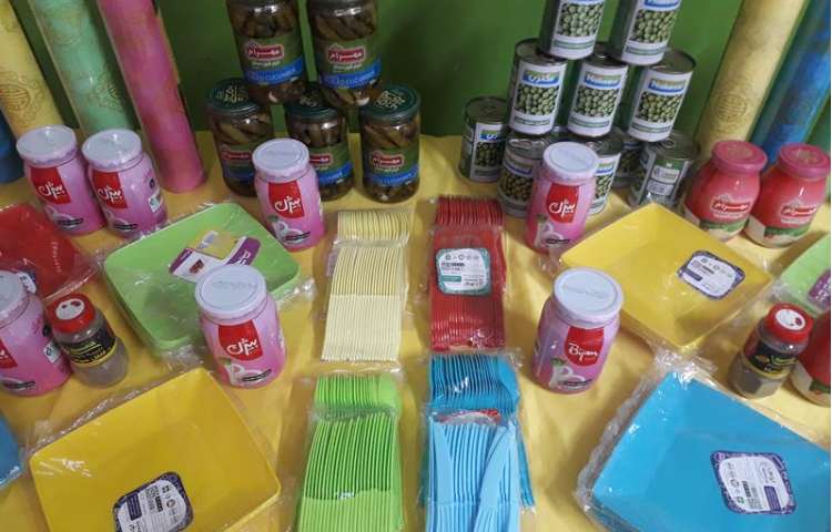 آماده سازی دبستان علوی برای جشنواره غذای سالم 5