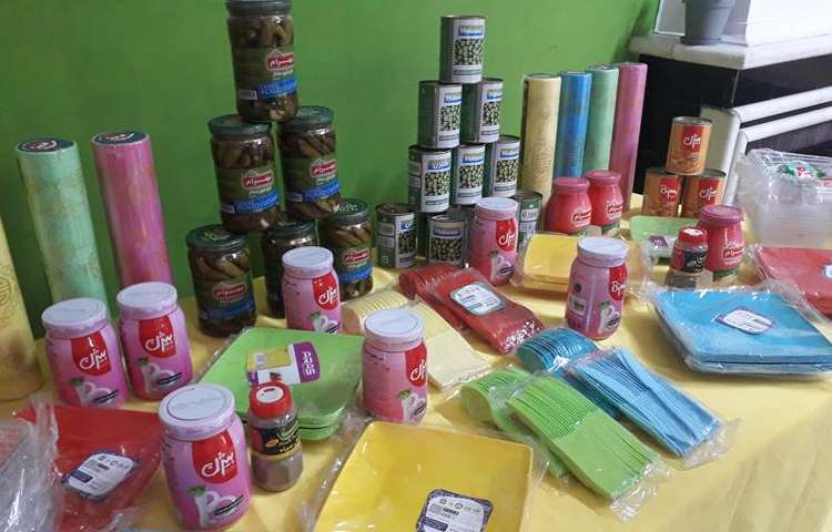 آماده سازی دبستان علوی برای جشنواره غذای سالم 7