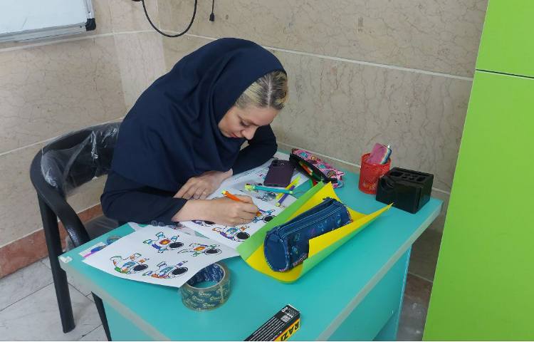 آماده سازی و تزیینات کلاسی برای اول مهر 22