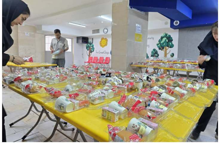 آماده سازی پکهای صبحانه سالم 1