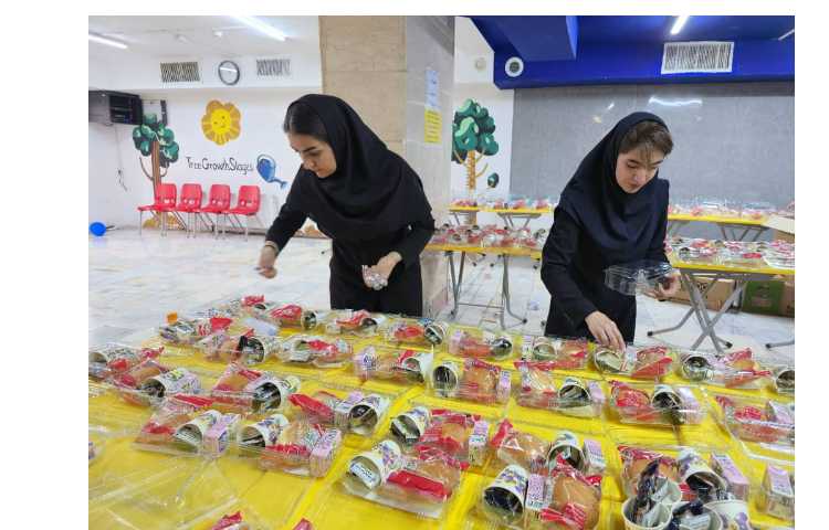 آماده سازی پکهای صبحانه سالم 6