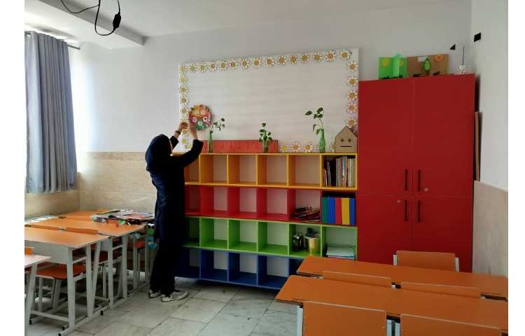 آماده کردن کلاسها برای پایگاه تابستانی 1