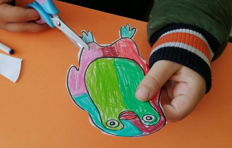 آموزشی نقاشی و دست سازه پنگوئن 3