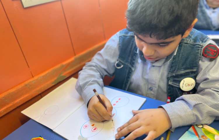 آموزش آدم برفی 4