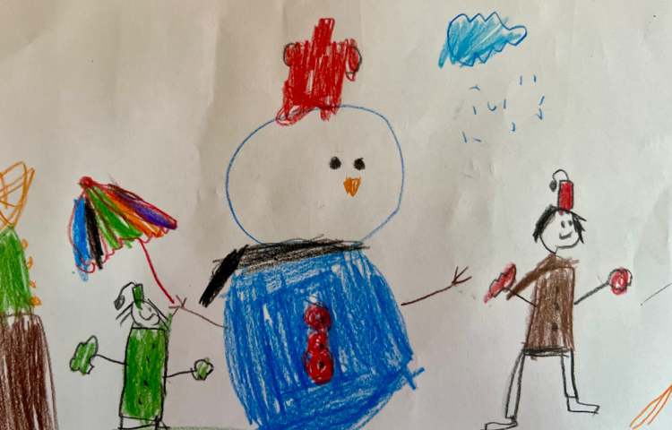 آموزش آدم برفی 8