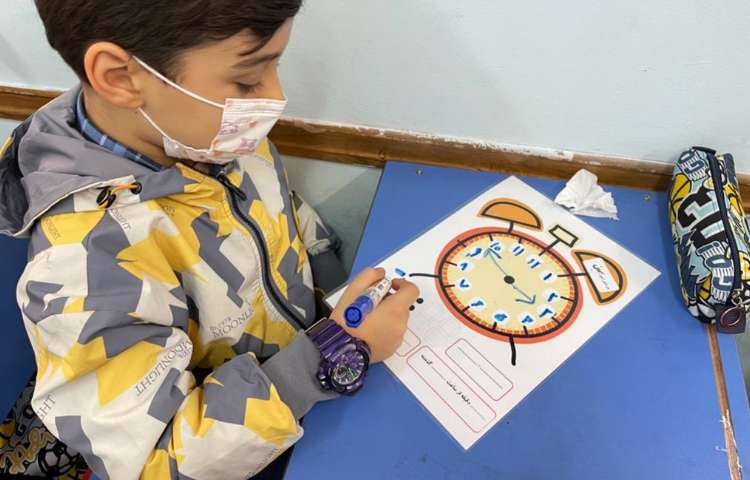 آموزش اعداد دیجیتال و ساعت 6