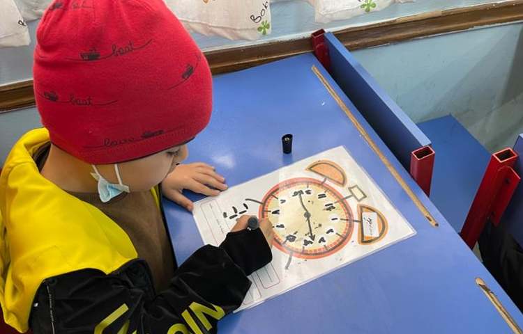 آموزش اعداد دیجیتال و ساعت