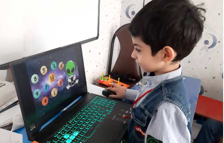 آموزش اعداد همراه بازی آنلاین 6