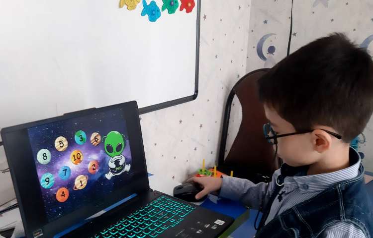 آموزش اعداد همراه بازی آنلاین