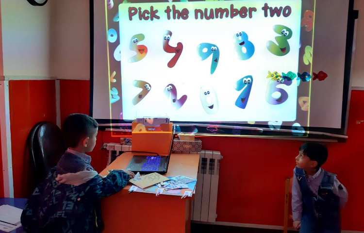 آموزش اعداد همراه با بازی آنلاین 3