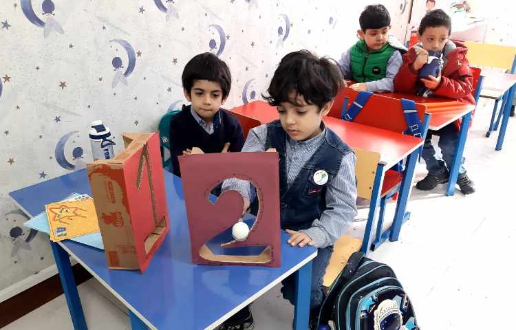 آموزش اعداد همراه با بازی