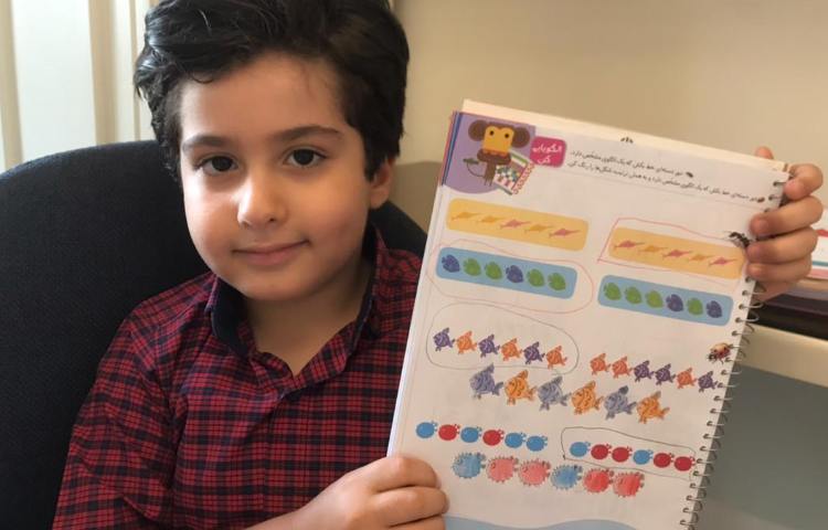 آموزش الگویابی و شمارش با اشکال