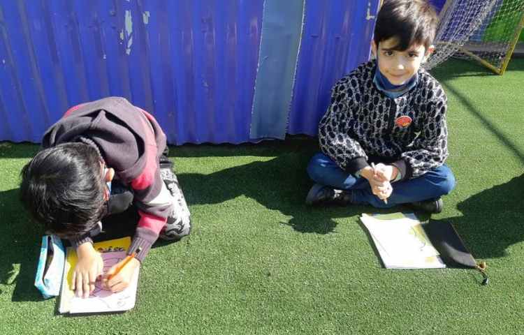 آموزش املای فارسی در کلاس بدون دیوار 1