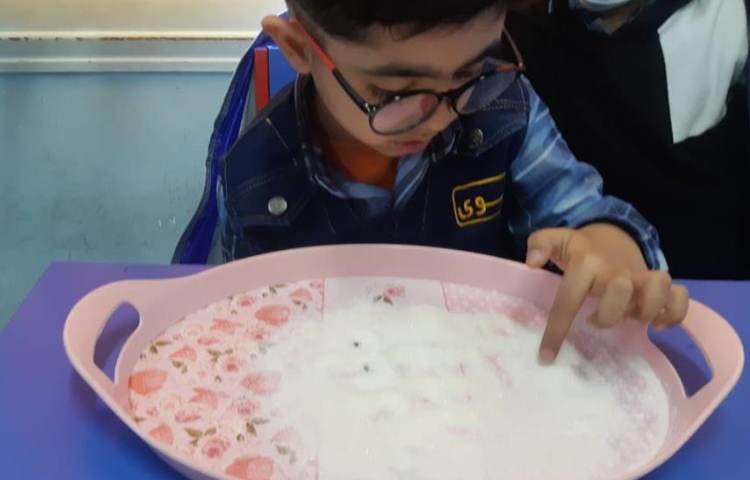 آموزش املای فضایی و نمکی در پایه اول دبستان 9