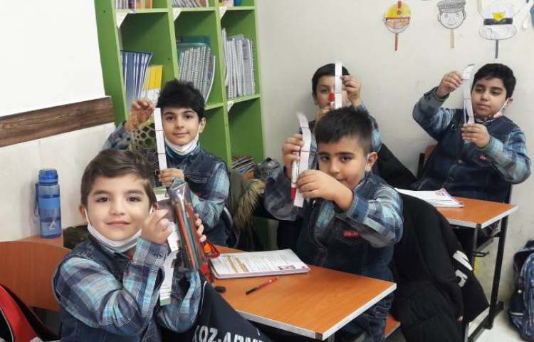 آموزش اندازه گیری با نوار کاغذی 2