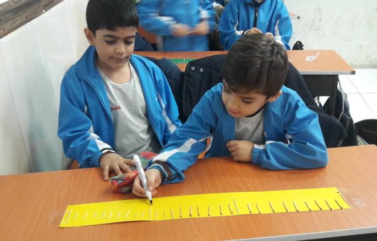 آموزش اندازه گیری با نوار کاغذی