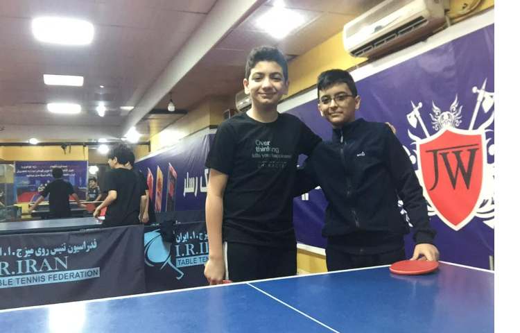 آموزش انواع پیچ ها در کلاس پینگ پنگ 6