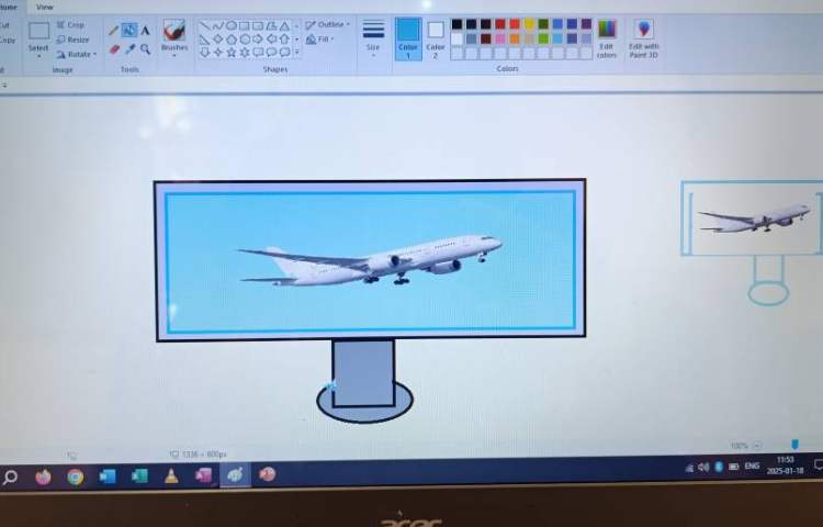 آموزش باز کردن تصاویر در نرم افزار نقاشی 2