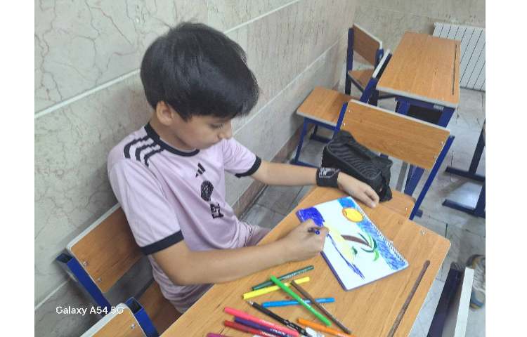 آموزش با آبرنگ 11