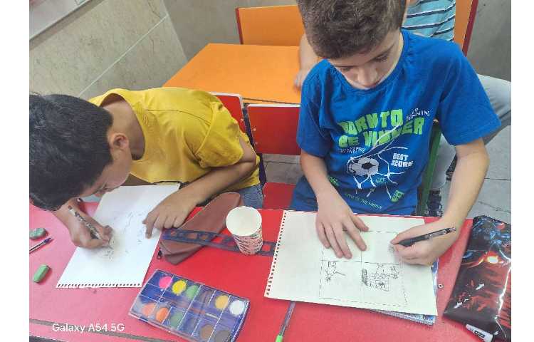 آموزش با آبرنگ 2