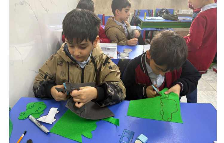 آموزش با نمد 1