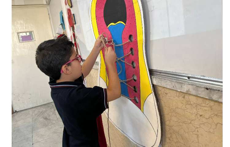 آموزش بستن کفش مهارت زندگی 7