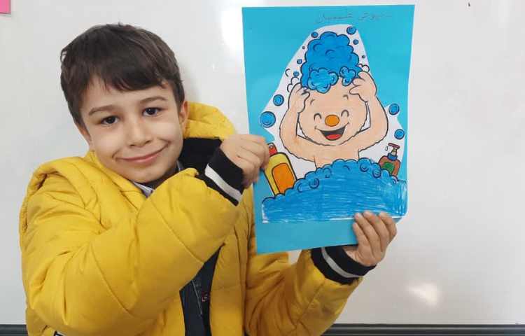 آموزش بهداشت حمام ونظافت شخصی 3