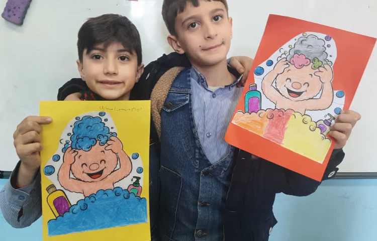آموزش بهداشت حمام ونظافت شخصی 6